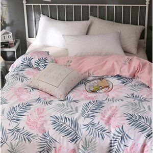 Leaf Print Duvet Cover